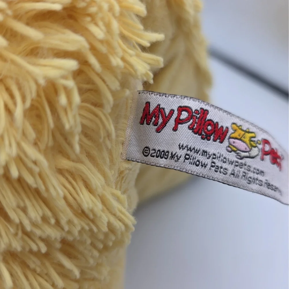 Rare Original 2009 Pillow Pet Duck Yellow Soft Plush Stuffed Animal